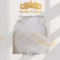 Mukutique Base Metal Silver Plated Crystal Floral Bridal Hair Band for Women | Rhinestone Wedding Headband Tiara | Partywear Hair Accessory for Bride & Girls - MukuTique