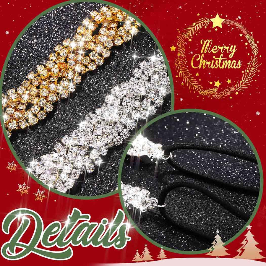 Mukutique Women’s Bohemian Rhinestone Forehead Headband - Gold Crystal Bridal Head Chain Hair Jewelry for Festivals, Weddings & Boho Style - MukuTique